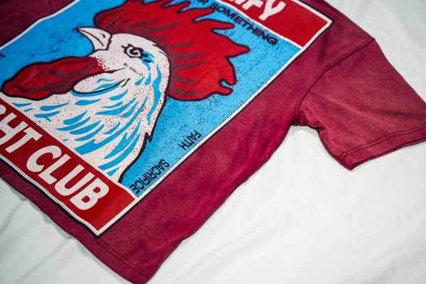 'EL GALLO' Tee- Bloodline Red
