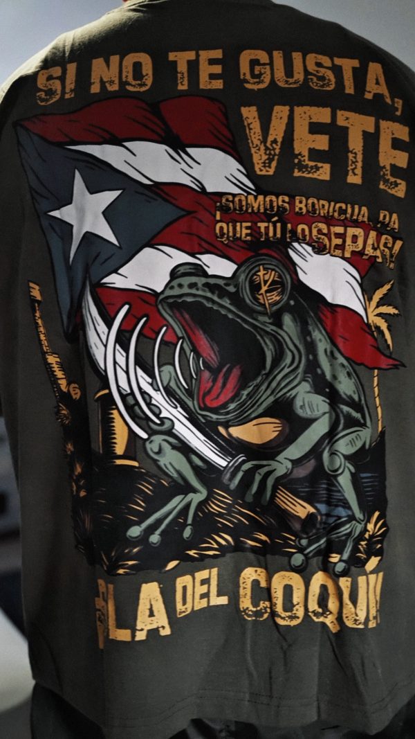 'ISLA DEL COQUI' Tee- Vintage Forest