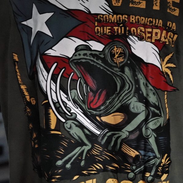 'ISLA DEL COQUI' Tee- Vintage Forest